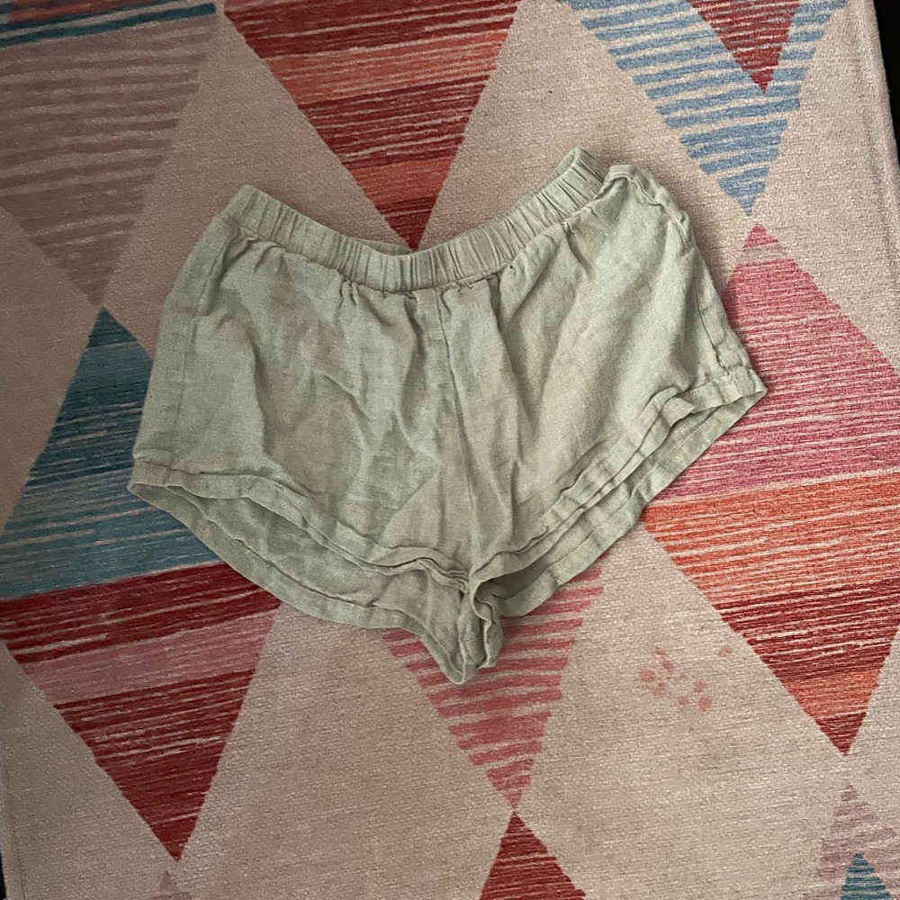 Reformation Tristan linen shorts